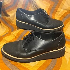 Clarks Women's Sharon Rae Lace-Up Wedge Shoes size 8